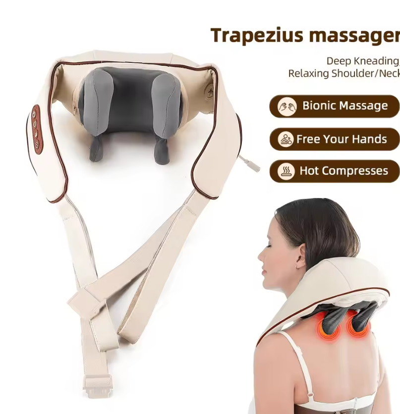 Neck & Shoulder Massager w/Heat